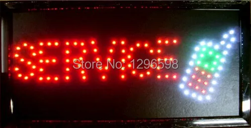 CHENXI Direct Selling custom Graphics indoor 10X19 inch mobile service store led sign