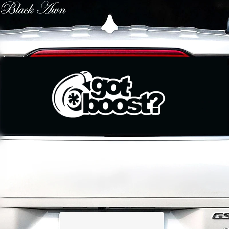 У BOOST? Забавные грузовик окна автомобиля стикер наклейка D081|Наклейки на