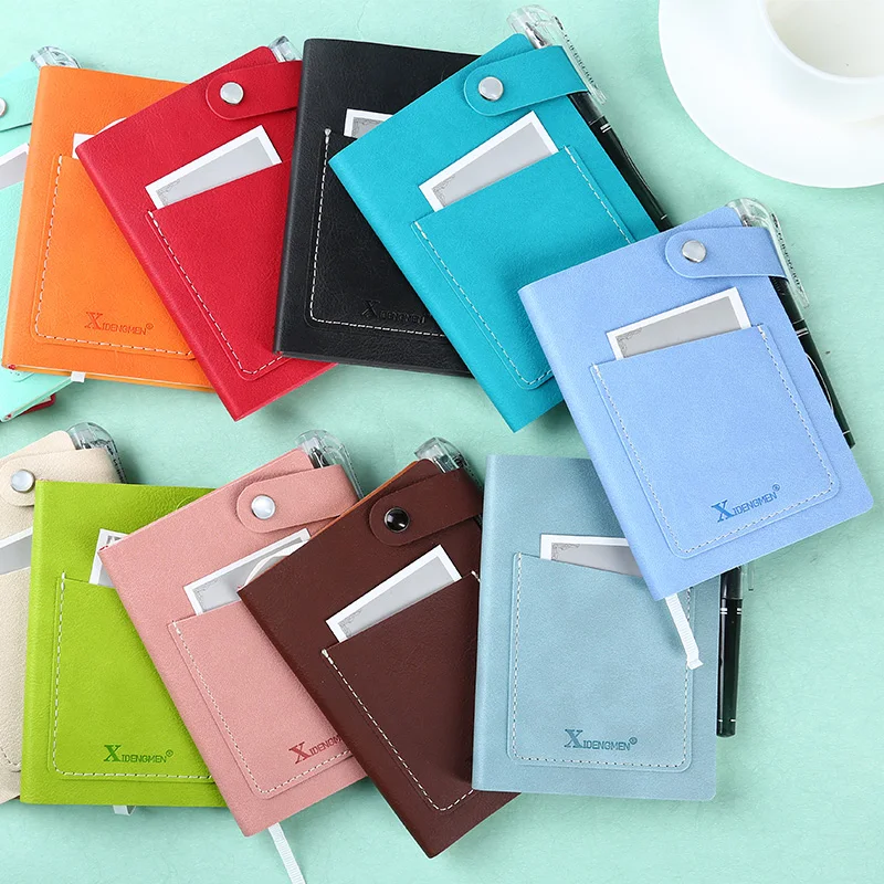 Блокнот A7 журнал кожаный портативный органайзер запись дневник блокнот