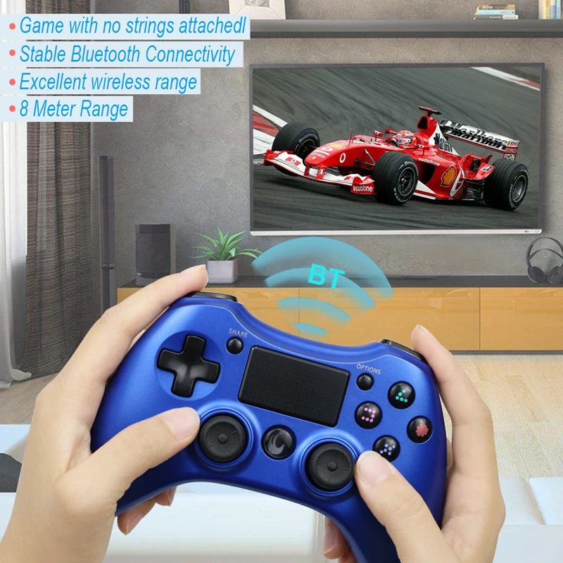 Поддержка Bluetooth 4 0 беспроводной геймпад контроллер для Sony PS4 игровой Джойстик