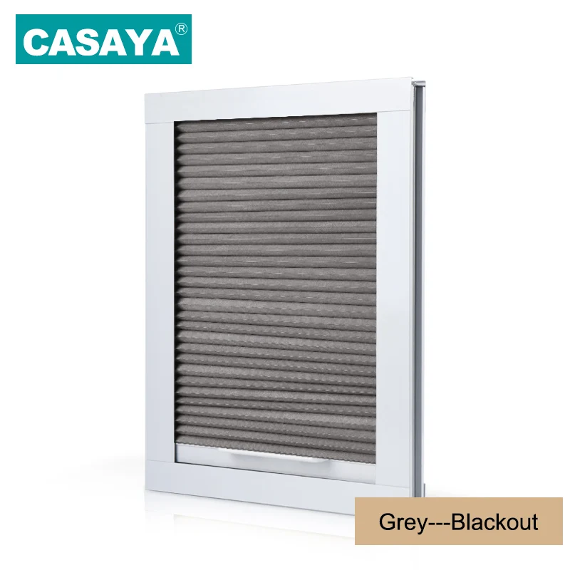 Blackout Grey Подгонянный размер крыша Skylight сотовые жалюзи дневной свет/Затемненные окна сотовые жалюзи для крыши 16 цветов - Цвет: Blackout Grey