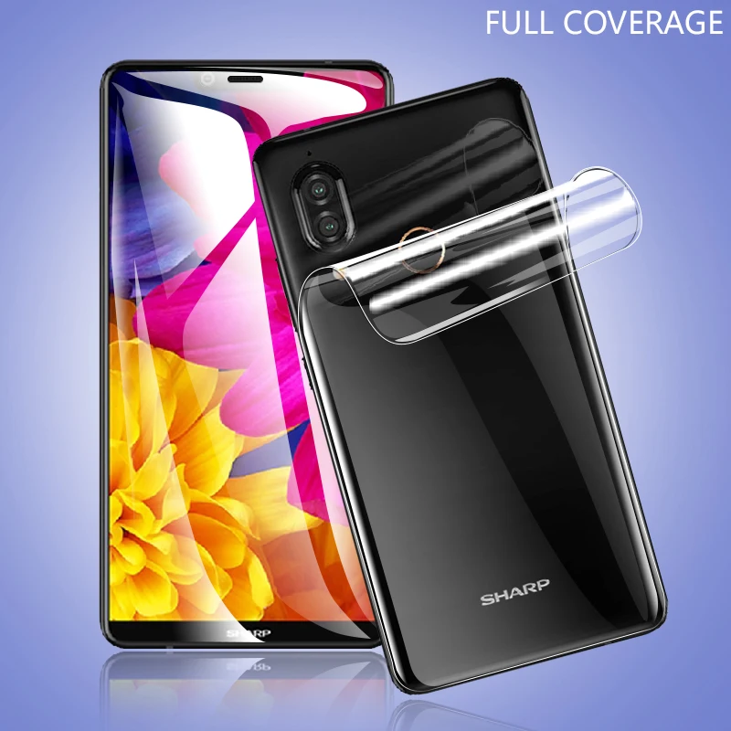 10 шт. для sharp aquos s3 S2 защита экрана не закаленное стекло 3D мягкая силиконовая