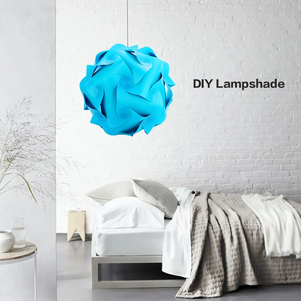30pcs абажур огня элементы DIY головоломки творческих размера S бар декора свет лампы