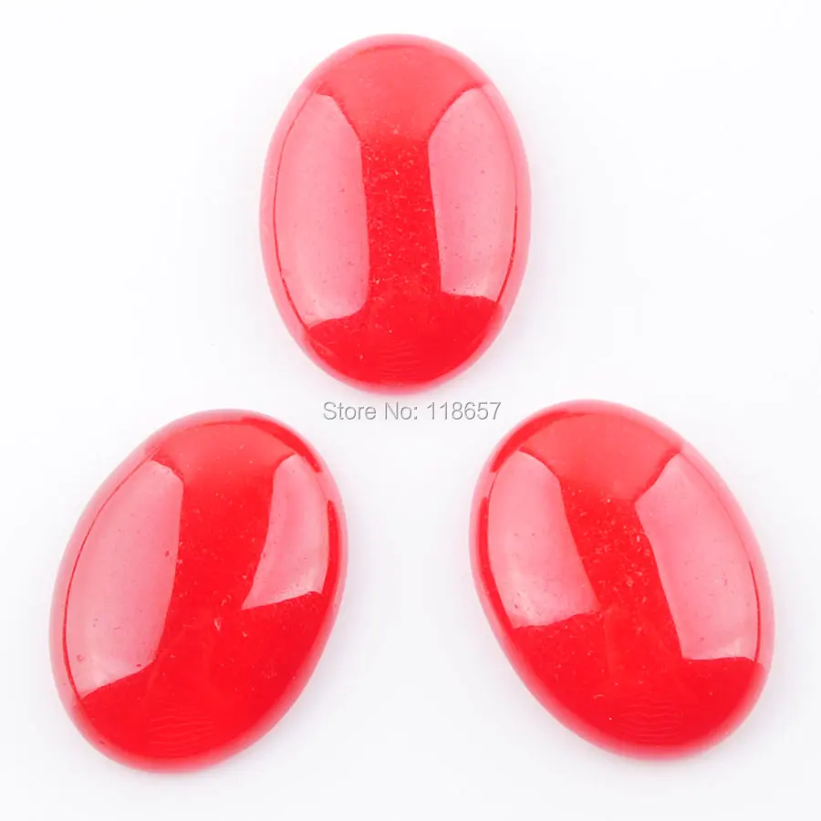 YOWOST Natural Gem Stone Oval 22x30x8MM No Hole Cabochon CAB 1PCS For Making Jewelry IBU333 | Украшения и аксессуары
