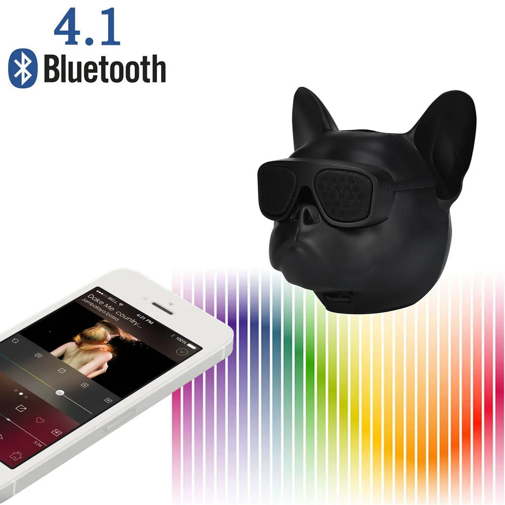 Aerobull Nano Беспроводной Динамик Портативный бульдог Bluetooth открытый бас Touch