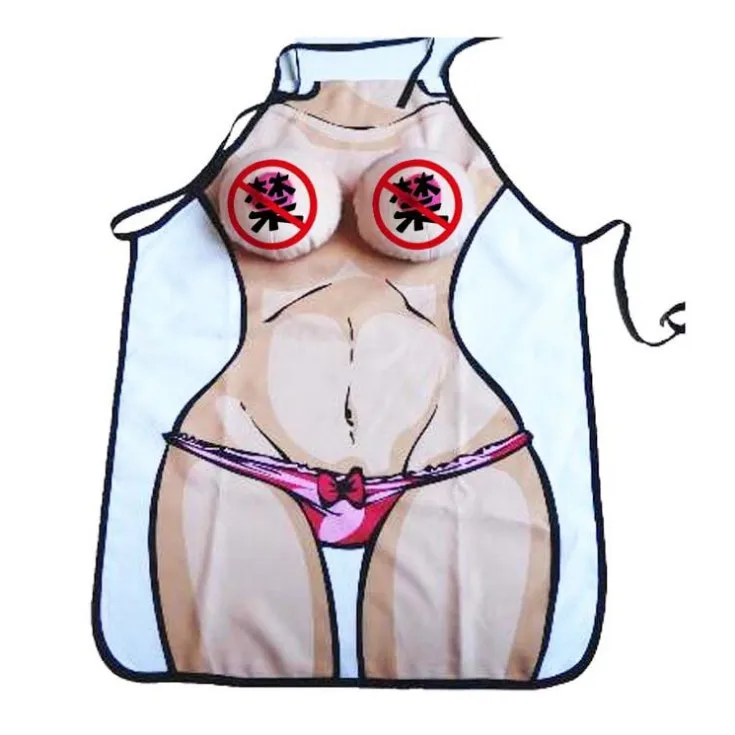 Вечерние ничный подарок 2015 сексуальный Забавный Новый фартук для кухни барбекю