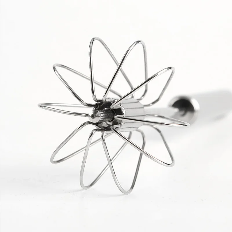 Ручной Миксер для яиц из нержавеющей стали блендер молока пеновзбиватель чайник