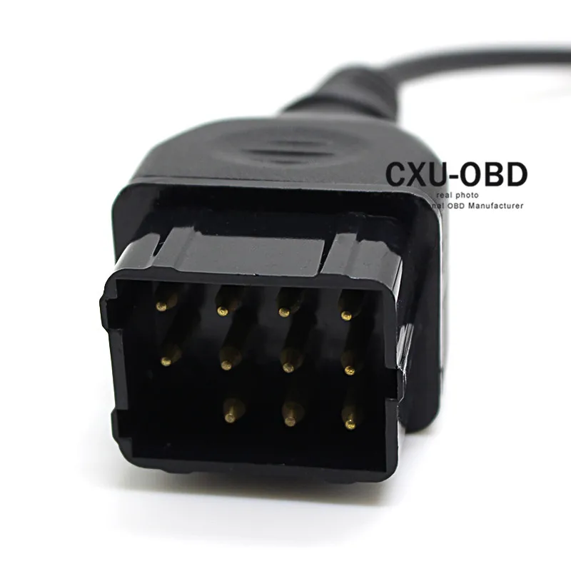 Диагностический адаптер с 12 Pin на 16 OBD OBD2 Female для Renault|16 pin|12 pinobd2 female |
