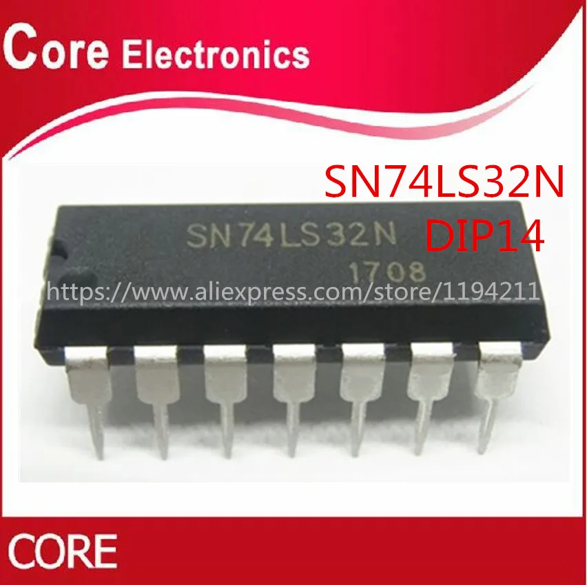 200 шт. HD74LS32P DIP14 HD74LS32 DIP SN74LS32N 14 74LS32 новинка|Интегральные схемы| |