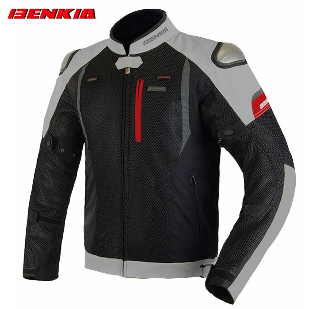 BENKIA JW69 летняя мотоциклетная мужская куртка с сеткой гоночная одежда для верховой