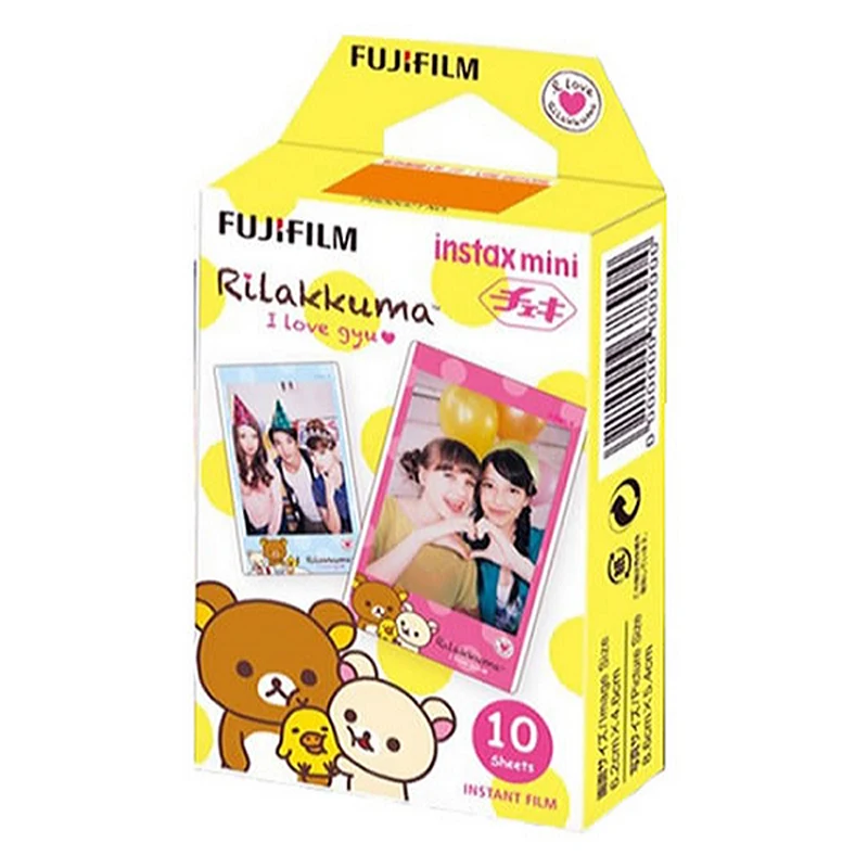Fujifilm Instax Mini Rilakkuma I Love Gyu мгновенная 60 пленка для Fuji 7s 8 + 9 25 50s 70 90 300 SP 1 2 принтера|instax