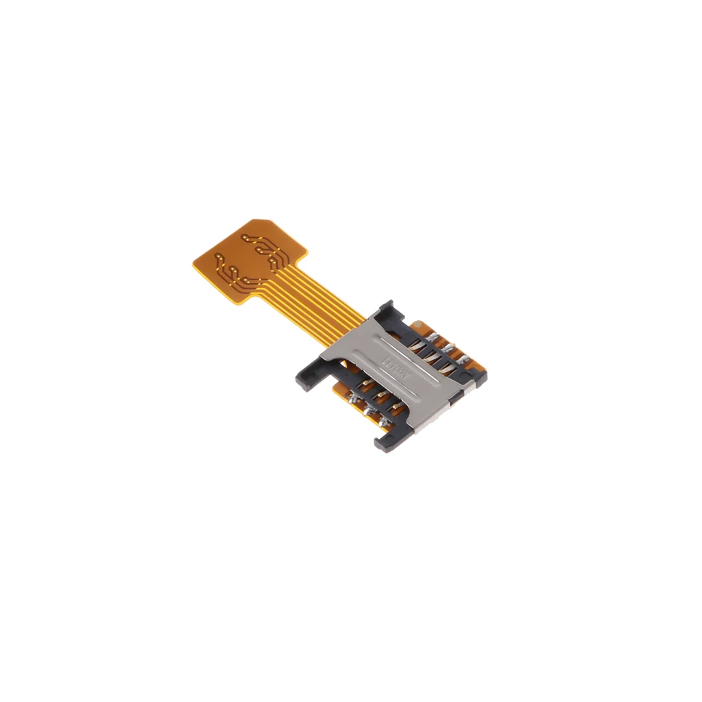 Двойной адаптер для sim-карты tf-карты Nano Micro Mini SIM гибкий кабель в режиме ожидания