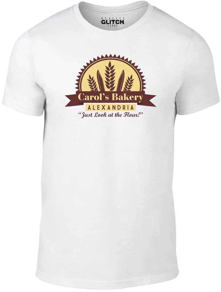 Для Мужчин's Кэрол булочно Футболка Прогулки просто посмотрите на муки Dead