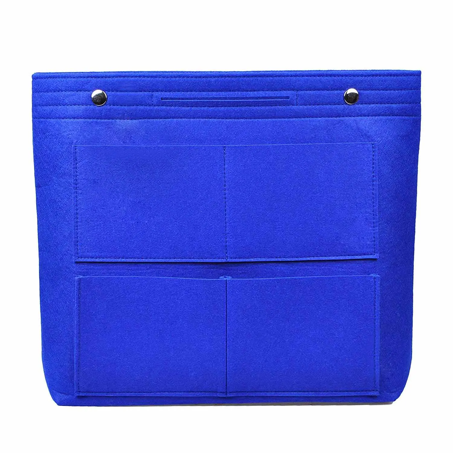 L Royal blue Многофункциональные сумки для хранения, войлочная вставка кошелек органайзер, мульти карман косметичка в сумке органайзер для тотализатора и сумки шейпер - Цвет: L Royal blue
