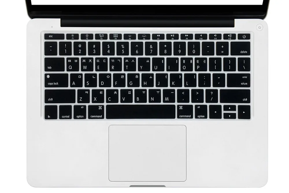 Korean Korea Silicone Keyboard Cover Skin for MacBook New Pro 13 Inch A1708 No Touch Bar Macbook 12&quot A1534 | Компьютеры и офис