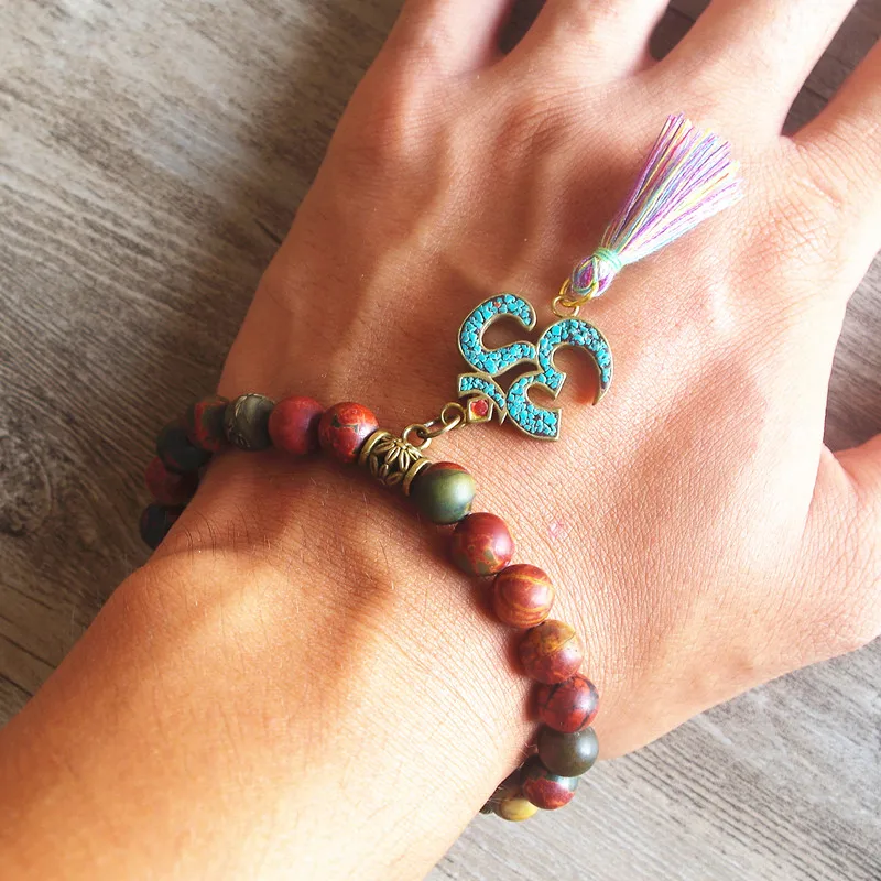 7 Чакра Ом искусственная тибетская исцеляющая молитва маленькая Подвеска для