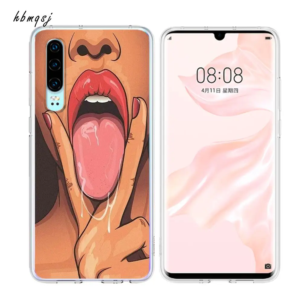 Чехол для huawei honor 10 9 lite 8x 7x 6a силиконовый мягкий модный чехол девочки 8x9