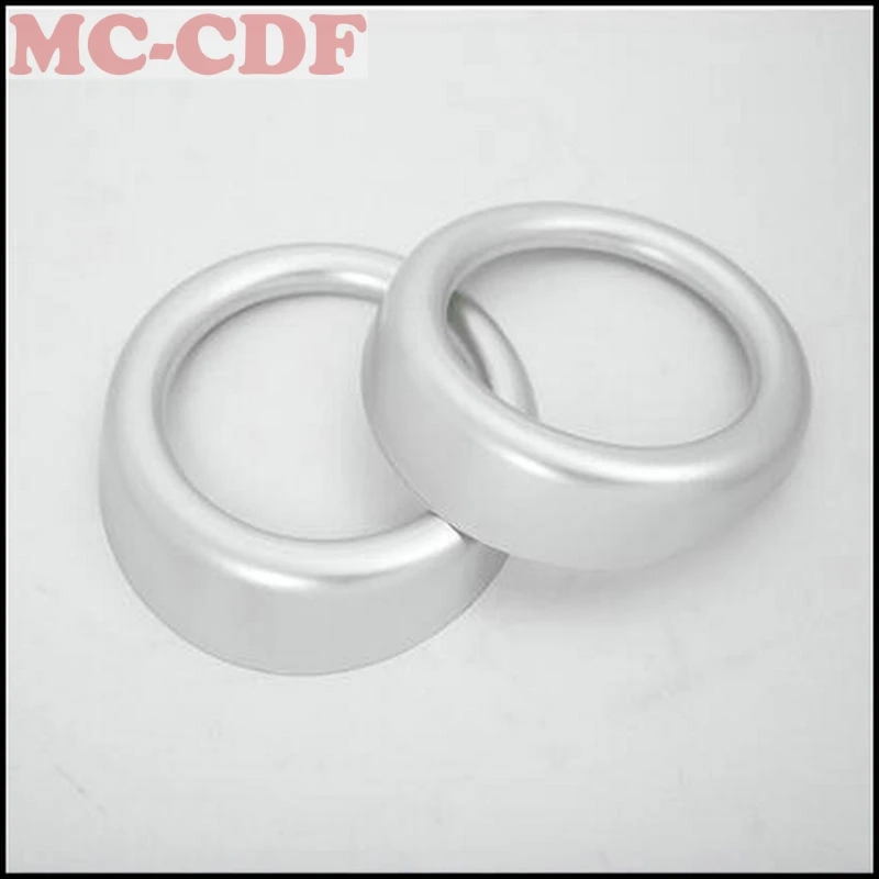 Car Accessories 2pcs For Land Rover Discovery 4 LR4 2014-2016 ABS Front Fog Lamp Ring Cover Trim | Автомобили и мотоциклы