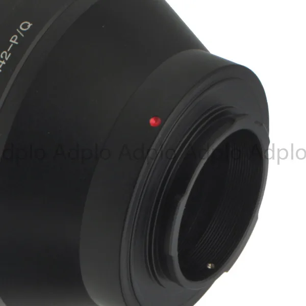 Адаптер для объектива с винтовым креплением Камеры Pentax Q M42 P/Q|lens adapter|pentax qadapter lens |