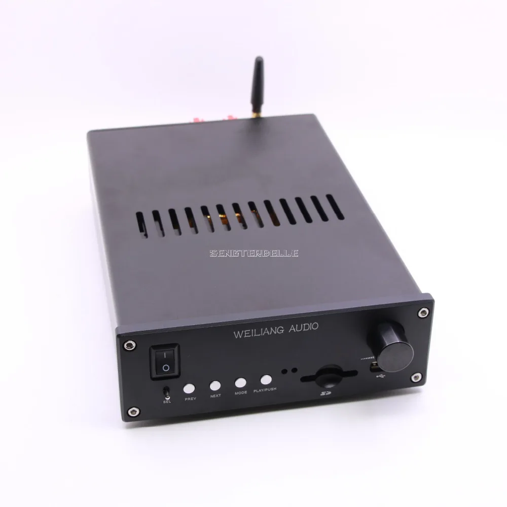 Готовый AM 800 LM3886 Bluetooth усилитель мощности PCM5102 USB аудио без потерь поворотный стол