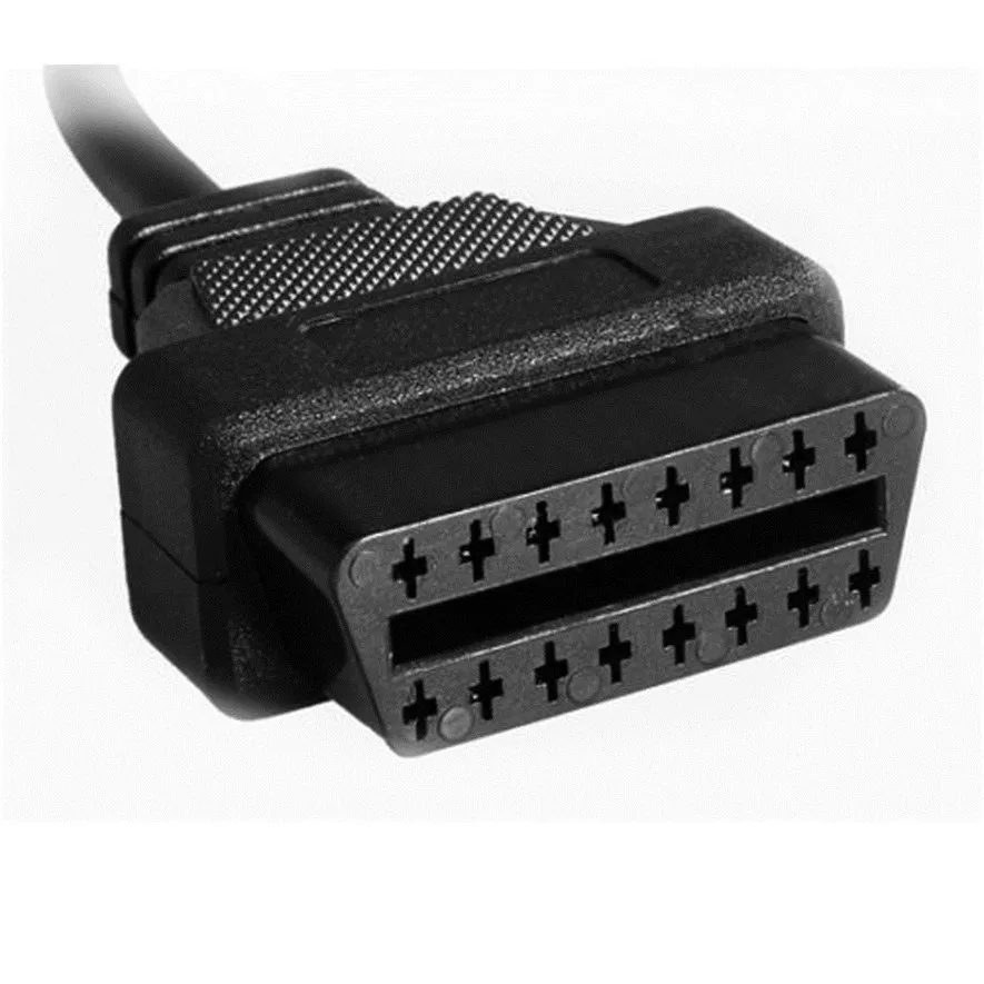 Для Nissan 14 Pin OBD1 до 16 OBD2 автомобильный диагностический Соединительный адаптер