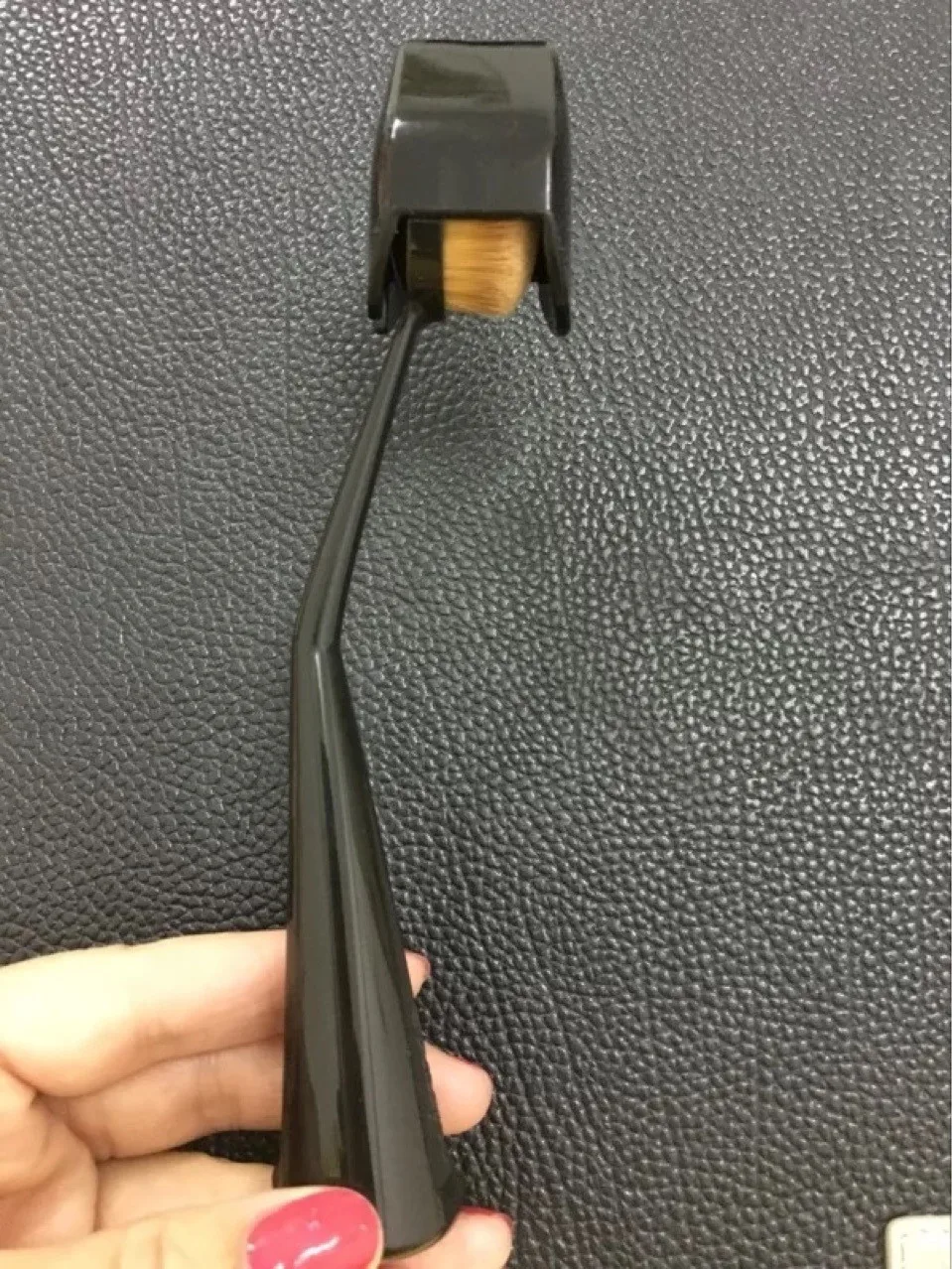 Овальные макияжные кисти лица крем увлажняющий Puff Зубная щётка смешивания