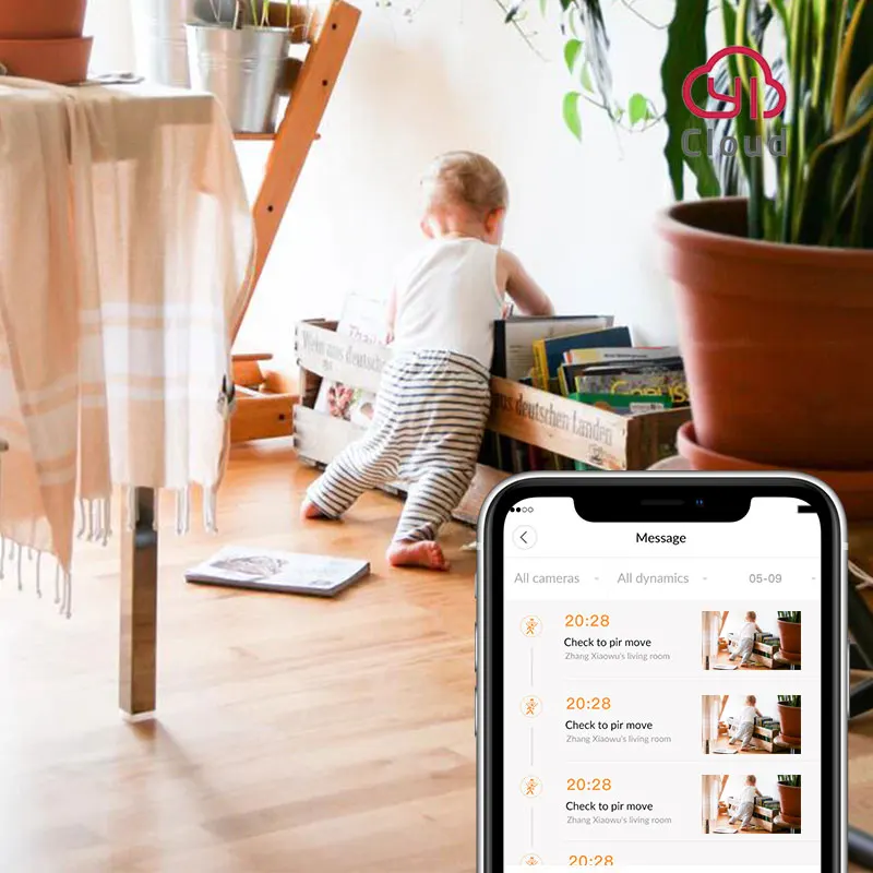 1080P скоростная купольная камера беспроводная домашняя смарт безопасности ip с