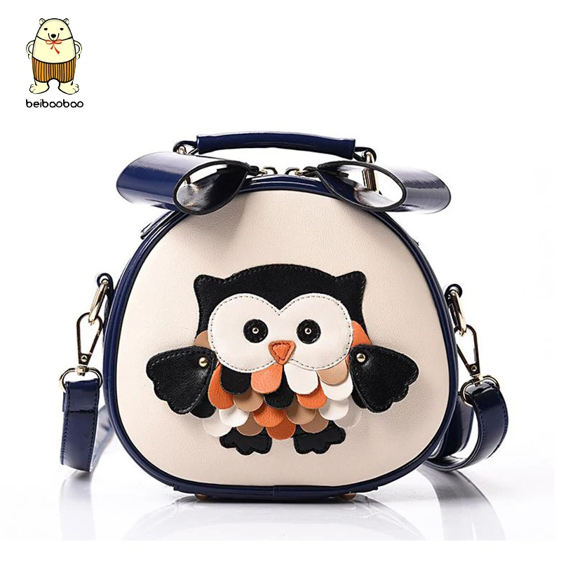 Женская кожаная сумка Beibaobao через плечо с цветочным принтом|leather handbags|girls crossbody