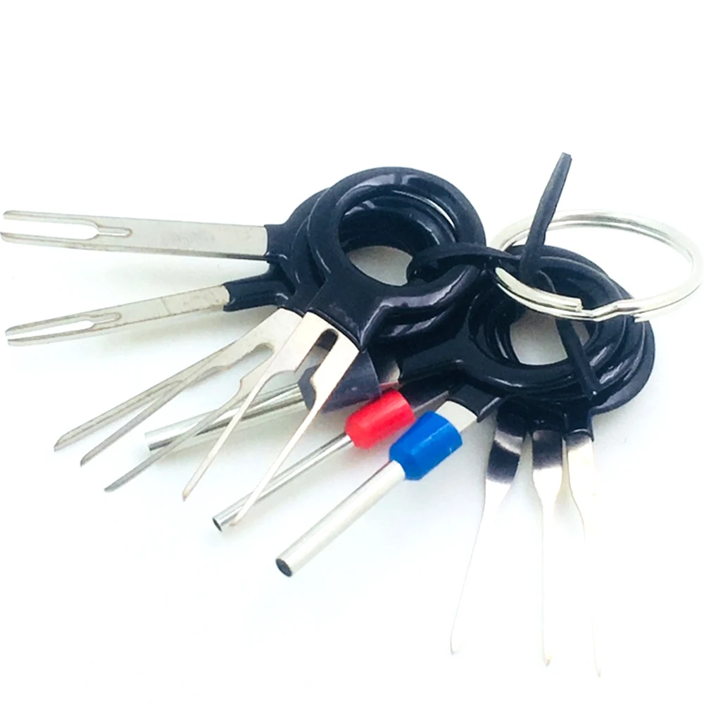 Инструменты для снятия клемм 11 шт./компл. обжимной соединитель автомобильной