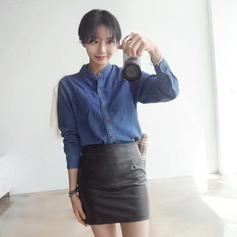 2018 сезон весна-лето новый корейский Большие размеры футболка с длинными рукавами