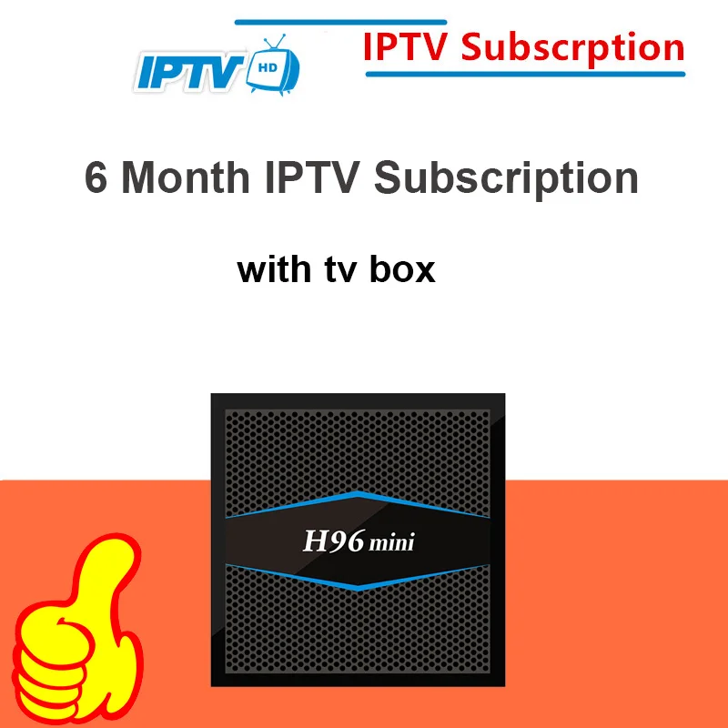 6M IPTV n H96 Mini H96 мини Италия IP tv M3U подписка Android tv box 4800+ каналы Mediaset Премиум поддержка Android Smart tv Mag250 PC Enigma2 - Цвет: 6M IPTV n H96 Mini