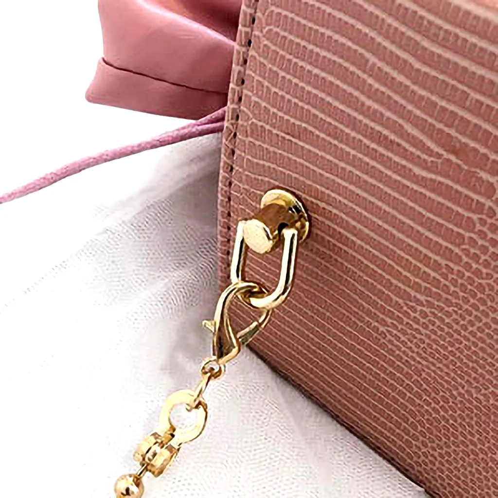 Drawstring box bag Women's Simple All-purpose Small Bucket Bag Single Shoulder Messenger Bags female chain crossbody sac a main