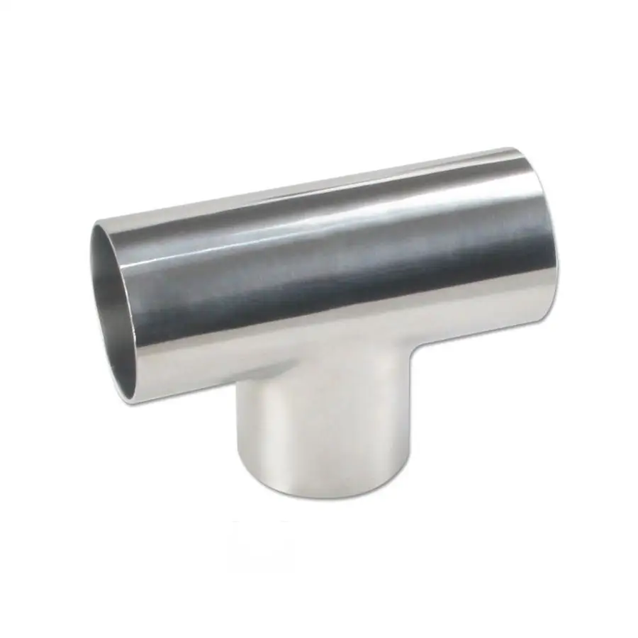 

16mm Pipe OD Butt Welding Tee 3 Way SUS 316L Stainless Steel Sanitary Fitting Spliter Homebrew Beer Wine