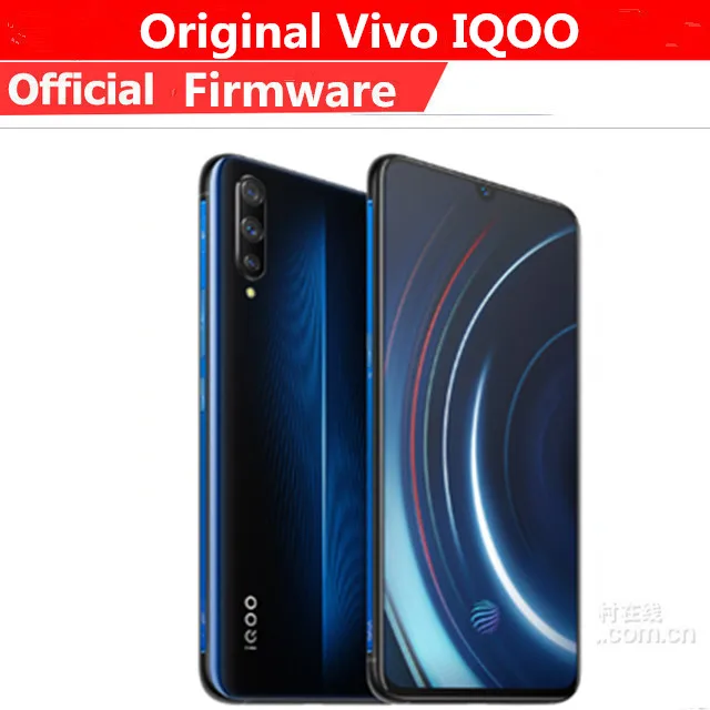 Vivo IQOO 4G LTE мобильный телефон Snapdragon 855 Android 9,0 6,4" FHD 2340X1080 8 Гб ram 128 ГБ rom отпечаток пальца NFC Face ID