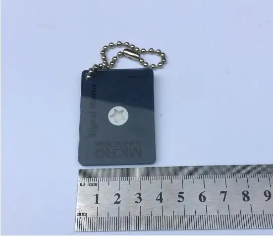 EDCGEAR уличное микро Звездное сигнальное зеркало легкое аварийное спасательное