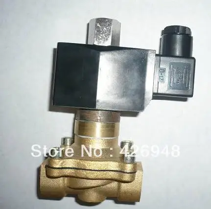 Электромагнитный клапан DN20 нормальный открытый латунный Размер порта 3/4 дюйма