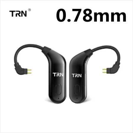 0.78mm 2Pins TRN BT20 Bluetooth наушники кабель ушной крючок наушники обновление провода Bluetooth 5,0 2PIN/MMCX для TRN V20 V60 KZ AS10 ZS10 - Цвет: 0.78mm 2Pins