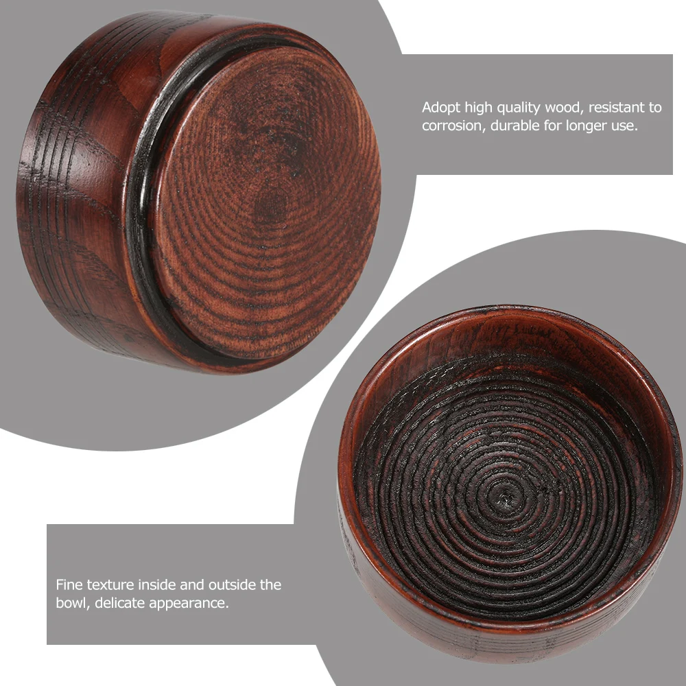 Натуральная деревянная маленькая Мужская Чаша для бритья кружка крем чашка мыла