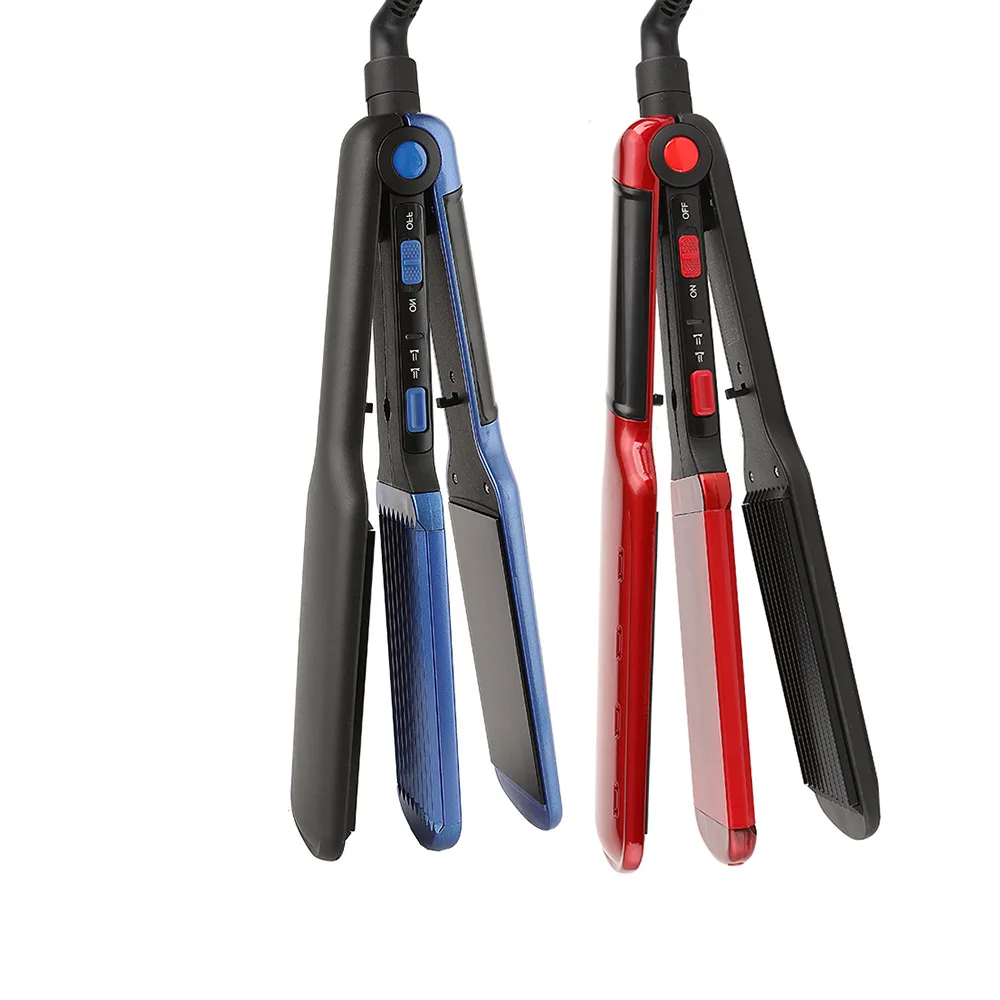 CHJPRO 2 в 1 выпрямитель для волос Flat Iron волна выпрямления Утюг быстрый нагрев