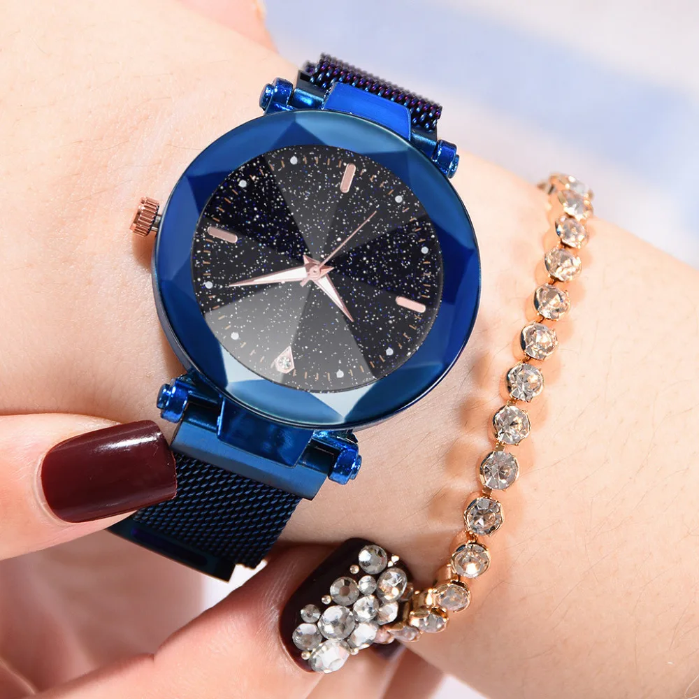 Женские часы с магнитным ремешком розовое золото|Женские наручные часы| |