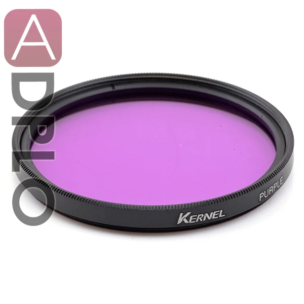 

52mm/58mm/62mm/67mm72mm Accessory Complete Full Color Special Filter for Digital Camera Lens Purple
