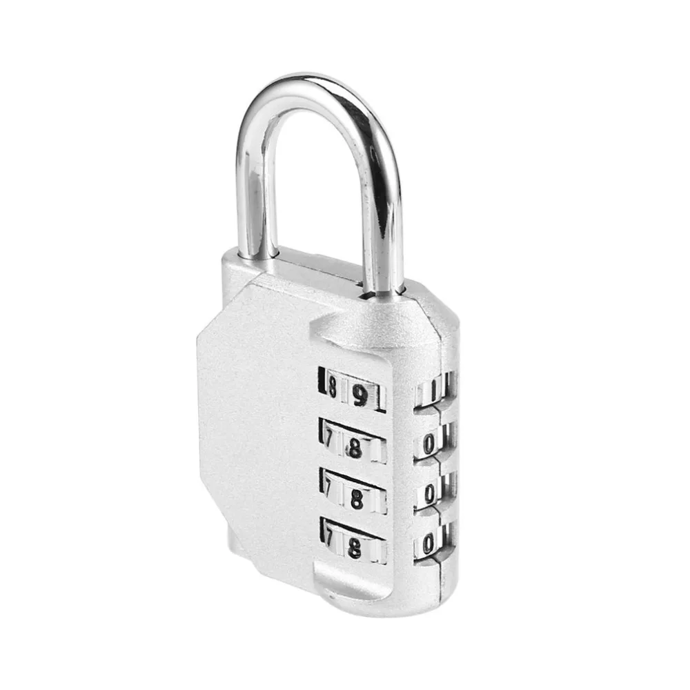 4 набора цифр комбинация блокировки паролей для путешествий защита шкафчика