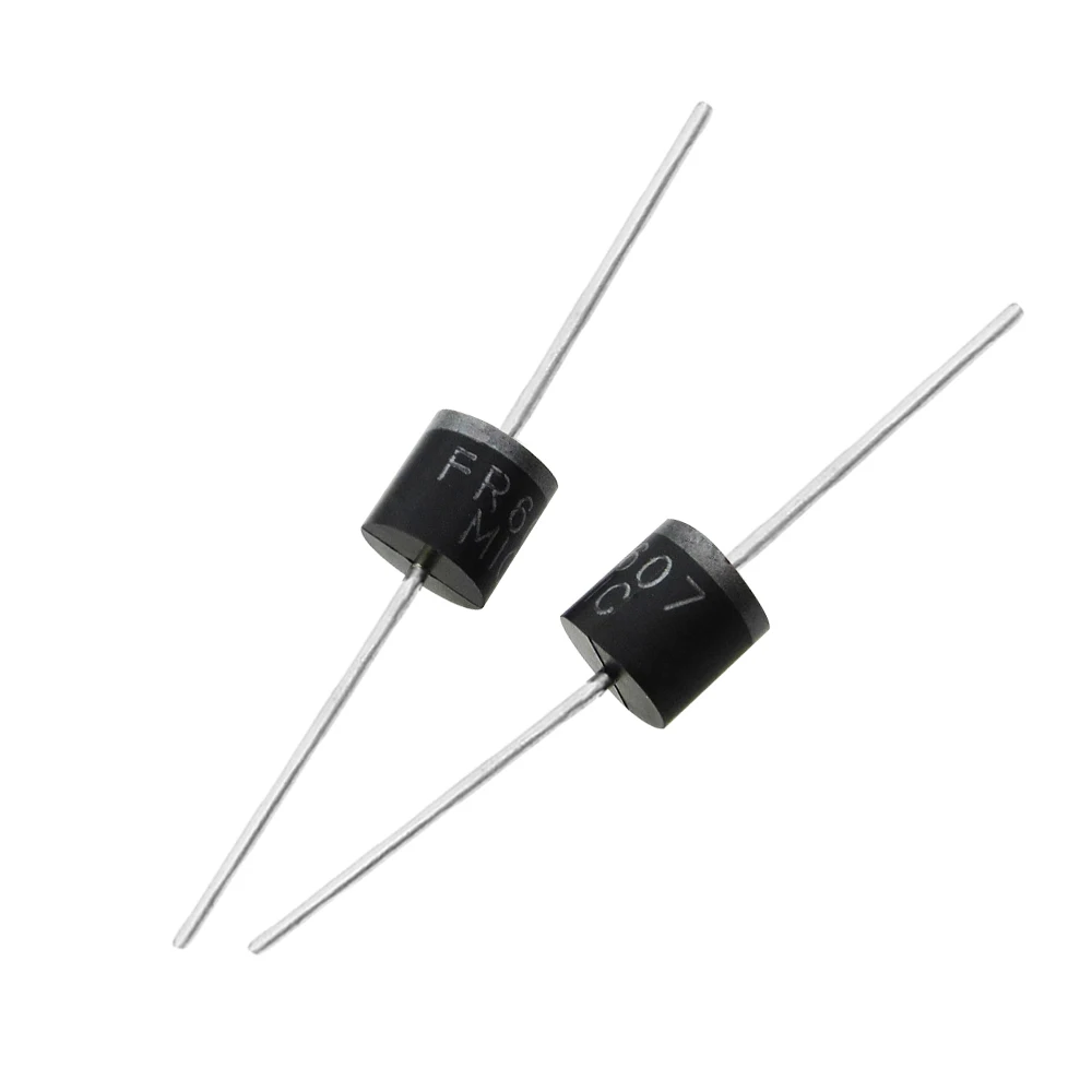 

50PCS FR607 R6 6A 1000V Fast Recovery Rectifiers