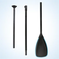 t shape handle 3parts adjustable paddle full 100glassfiber paddle sup board paddle icluding carrybag sup001