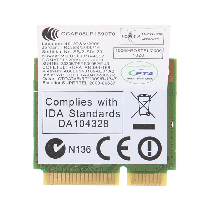 AR9285 AR5B95 Беспроводная 802.11b/g/n мини PCI Express WiFi карта для Lenovo|Сетевые карты| |