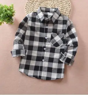 Лидер продаж Детские рубашки на осень и зиму новинка 2018 хлопковая школьная форма