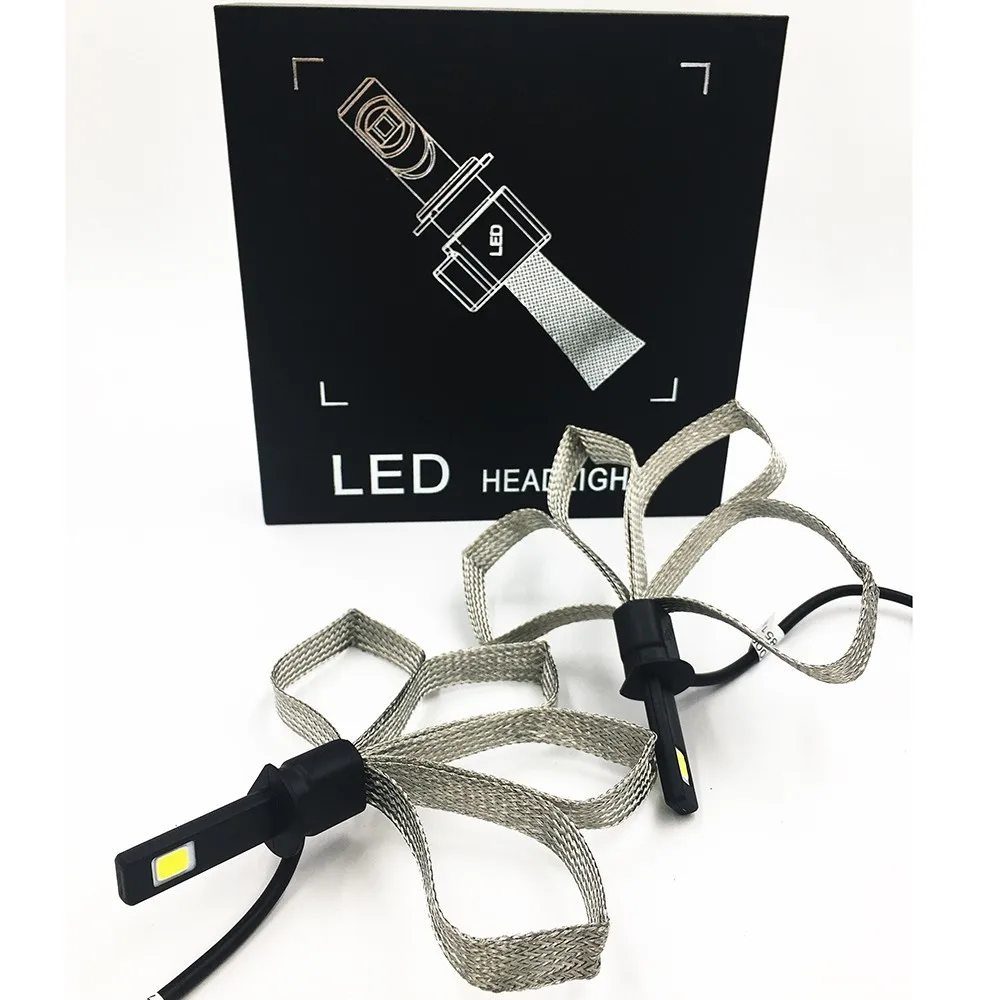 2X H1 LED Lampadine 60 W 6400lm 6000 K S7 Auto Faro Fendinebbia 12 24 v|h1 led|24 vled h1 |