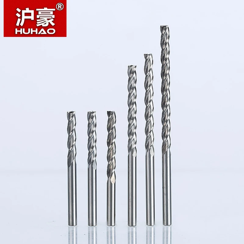 Фото HUHAO 5pc/lo 3.175mm 3 Flute Spiral Cutter Router Bits For Wood CNC End Mill Carbide Milling Tugster Steel Инструменты HUHAO 5pc/lo 3.175mm 3 Flute Spiral Cutter Router Bits For Wood CNC End Mill Carbide Milling Tugster Steel Инструменты