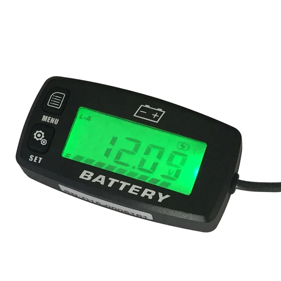 

RL-BI008 Battery Gauge battery GEL LiFeO4 AGM VOLT meter battery indicator FOR Auto Motorcycle ATV Tractor Trolling Motor