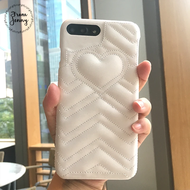From Jenny для iphone 7 8 Для женщин или любящее сердце чехол телефона 6 6splus plus сумка